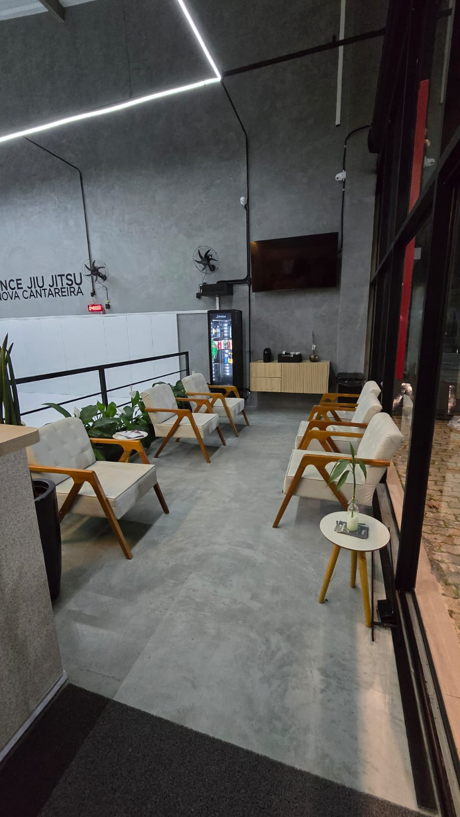 Lounge para pais e acompanhantes